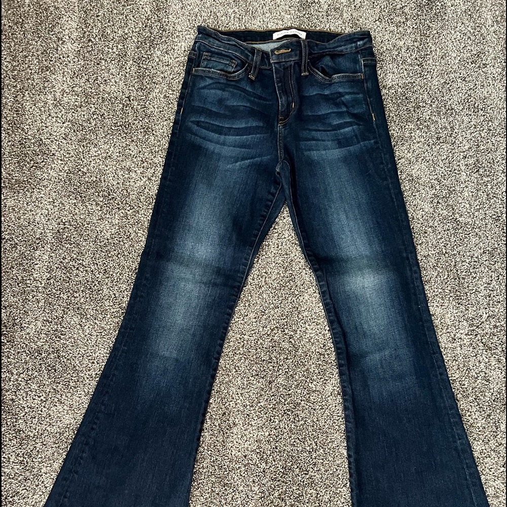 Flying monkey flare jeans